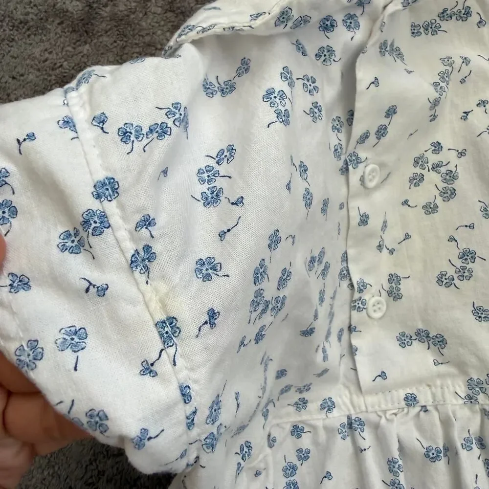 Vintage OshKosh B'gosh white dress